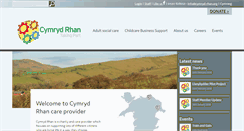 Desktop Screenshot of cymryd-rhan.org